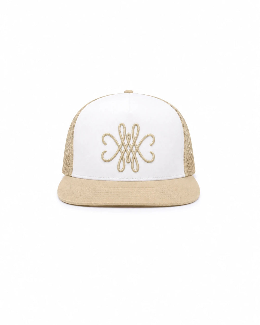 CASQUETTE TRUCKER LOGO 3D - BEIGE/ BLANC