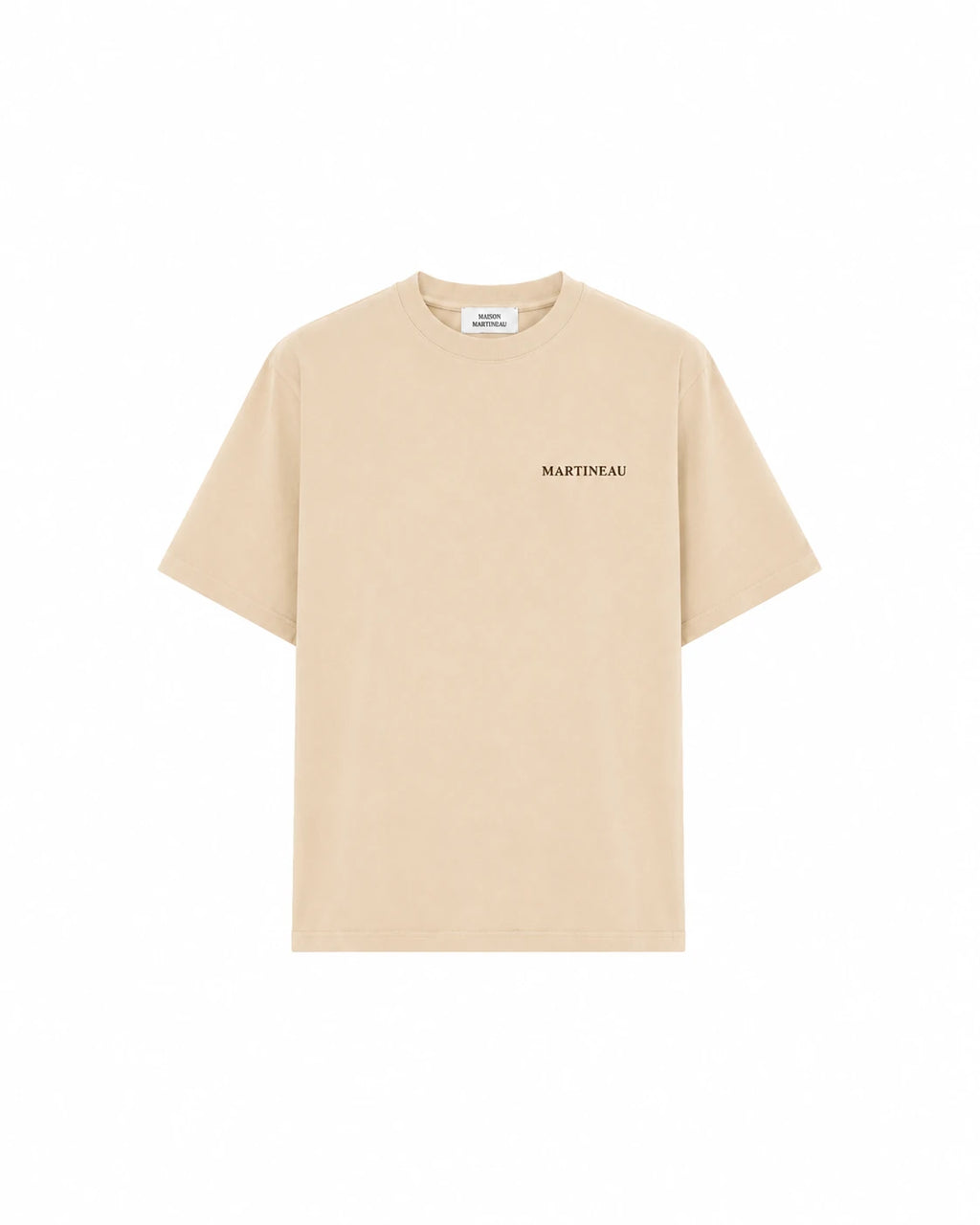 T-SHIRT OVERSIZE - BEIGE