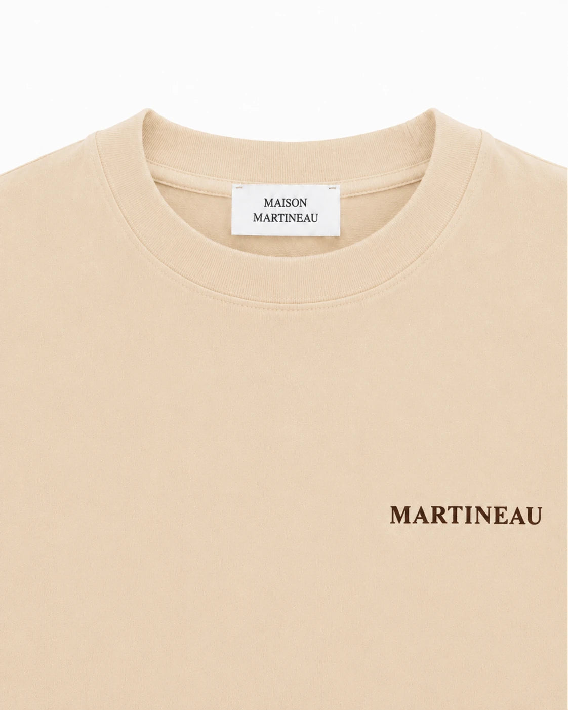 T-SHIRT OVERSIZE - BEIGE