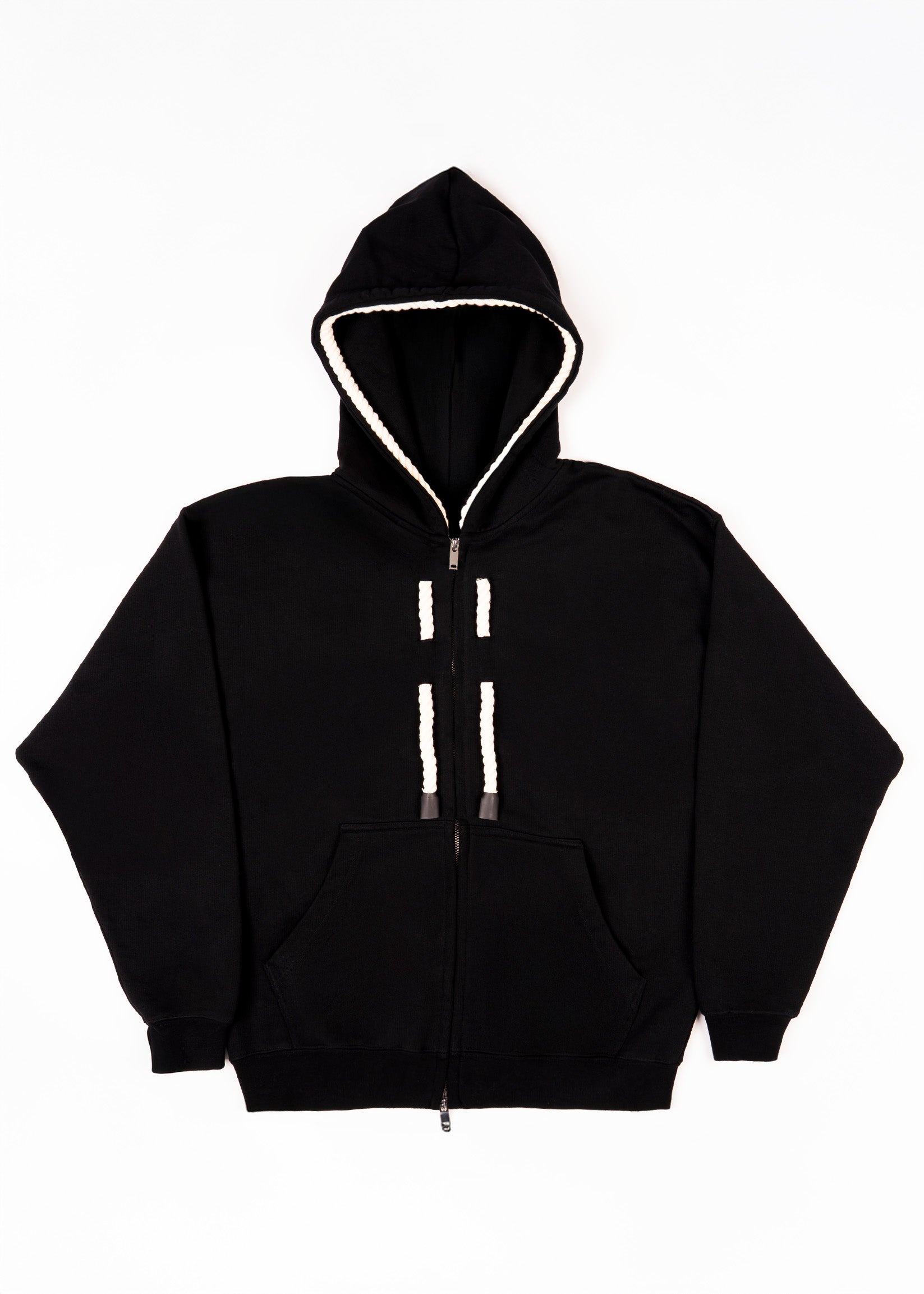 Hoodie Noir - 'Signature'