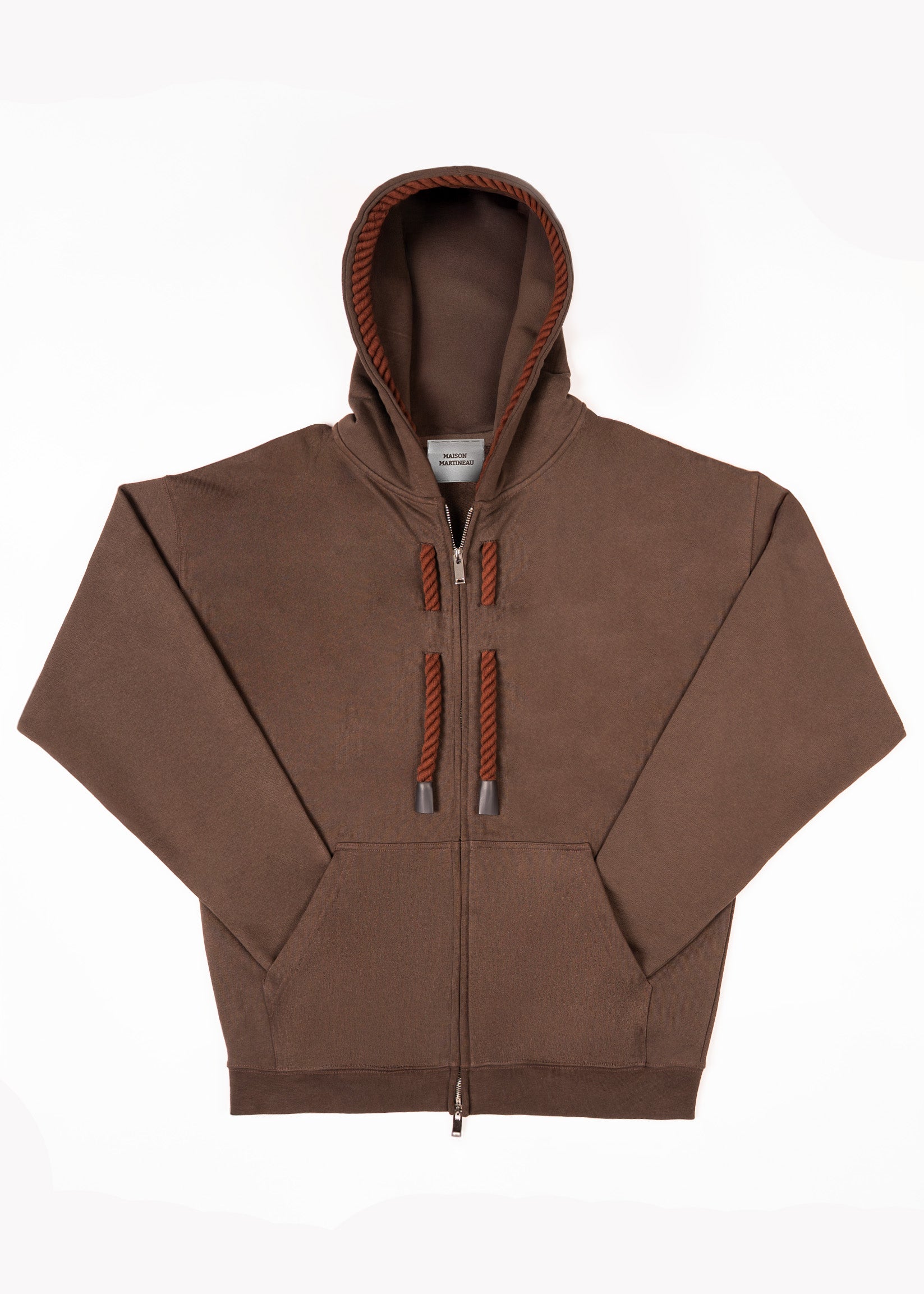Hoodie Marron - 'Signature'