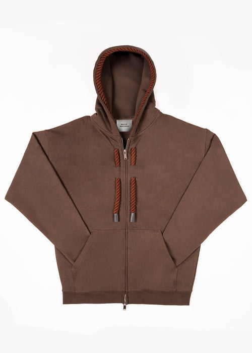 Hoodie Marron - 'Signature'