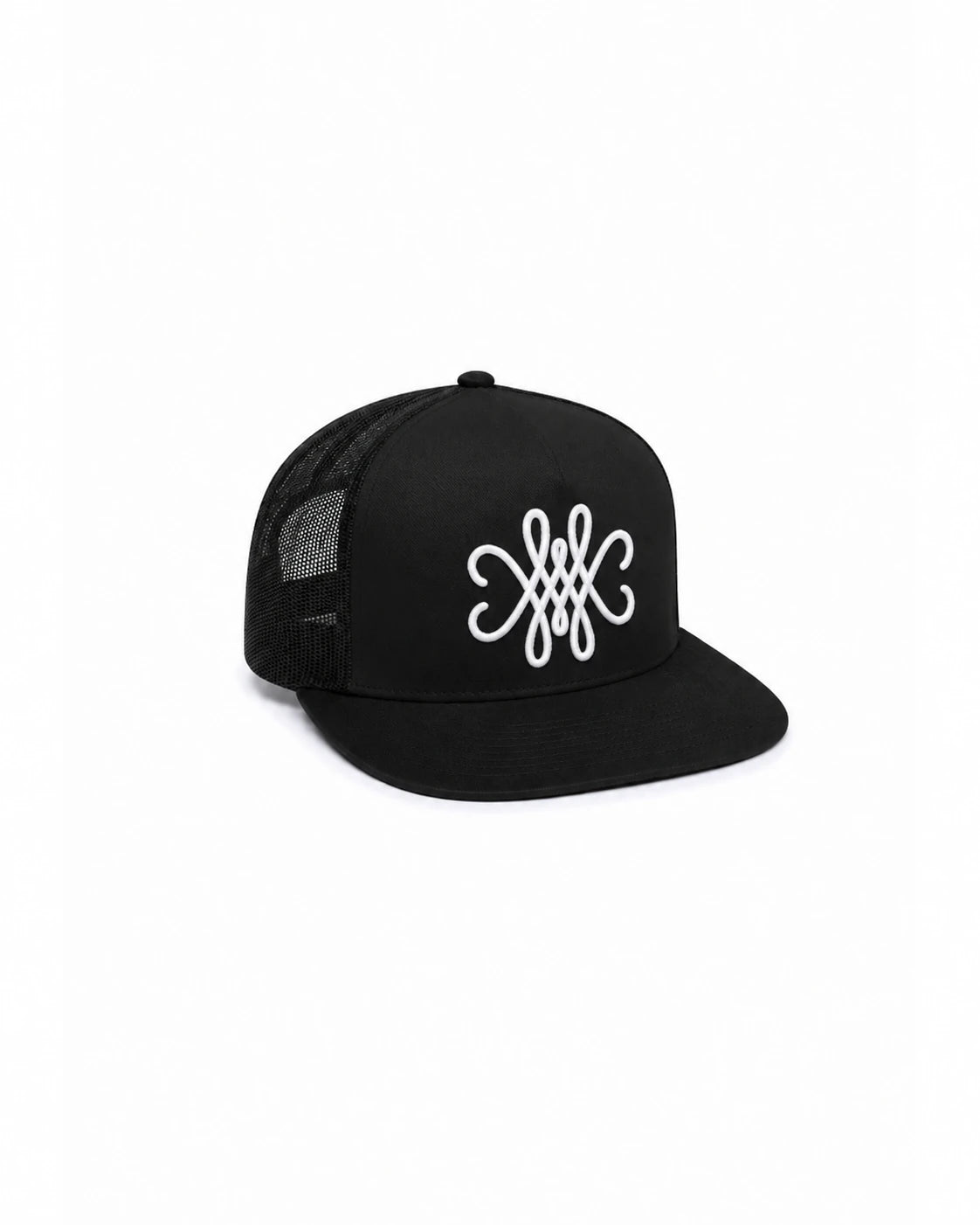 CASQUETTE TRUCKER LOGO 3D - NOIR