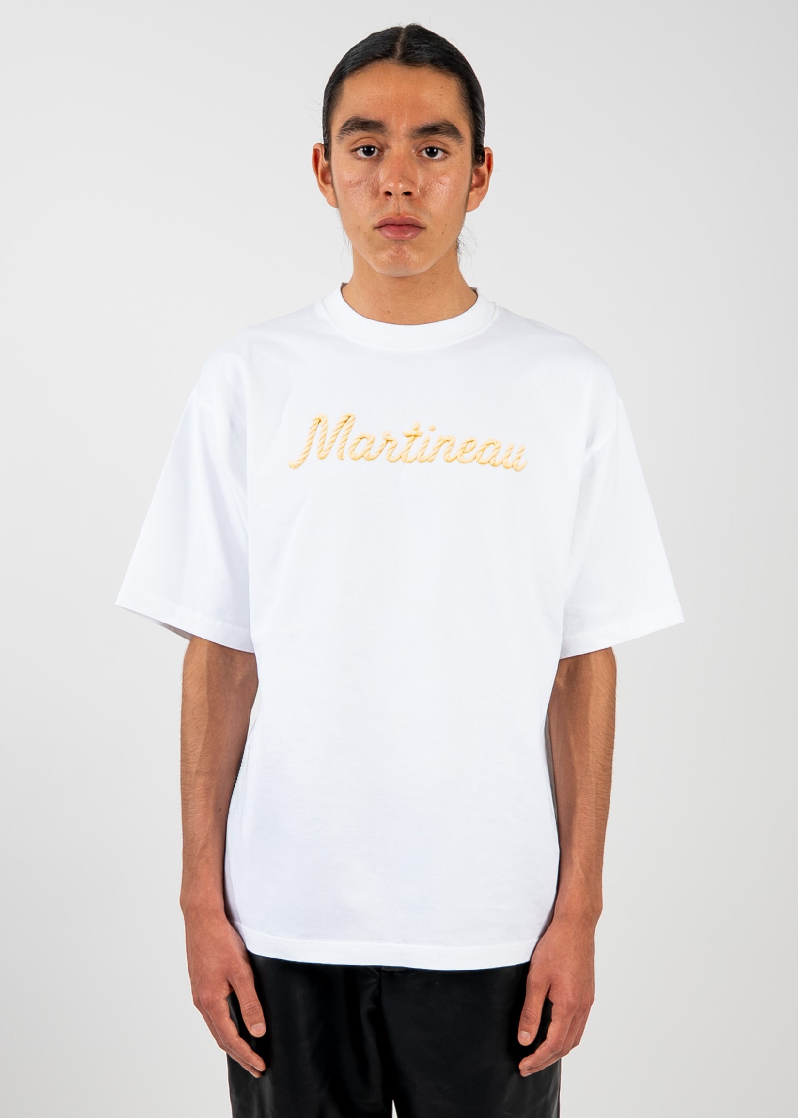 T-shirt Blanc Signature - 'Signature'