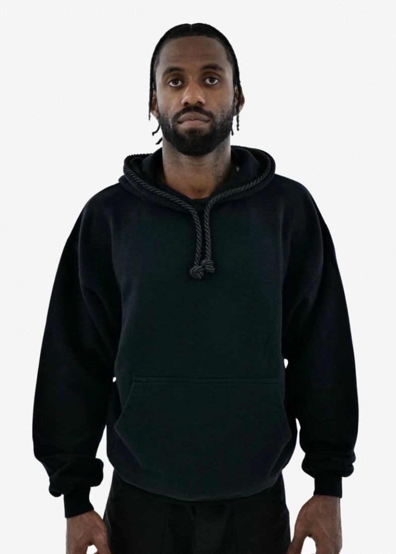 Hoodie Black Gloss
