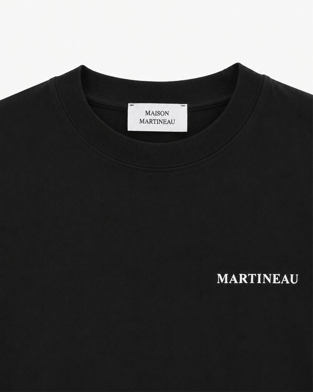 T-SHIRT BOXY - NOIR