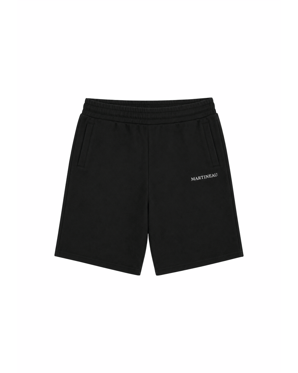 SHORT EN COTON ÉPAIS - NOIR