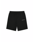 SHORT EN COTON ÉPAIS - NOIR