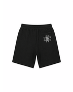 SHORT EN COTON ÉPAIS - NOIR