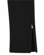 PANTALON DE JOGGING ZIPPÉ ÉPAIS - NOIR