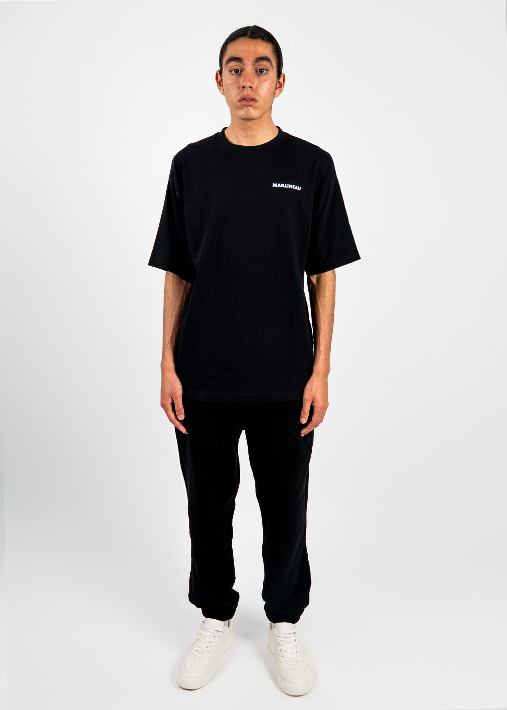 T-shirt Refrain Noir - 'PlayList'