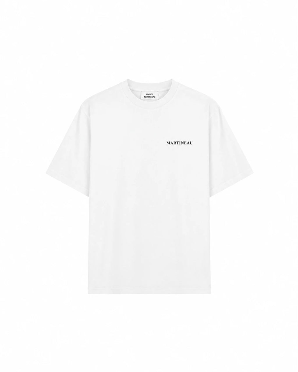 T-SHIRT BOXY - BLANC