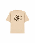 T-SHIRT OVERSIZE - BEIGE