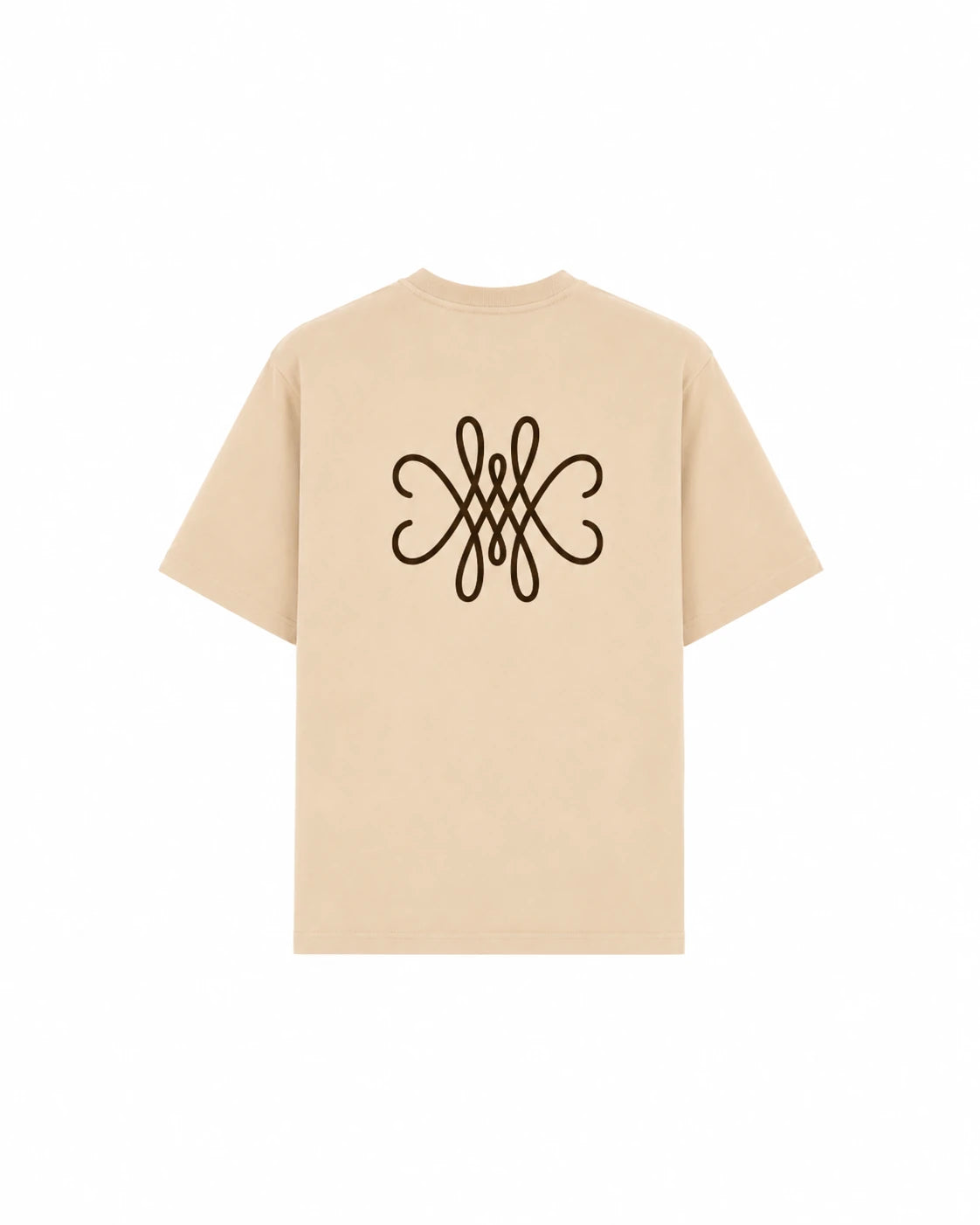 T-SHIRT OVERSIZE - BEIGE