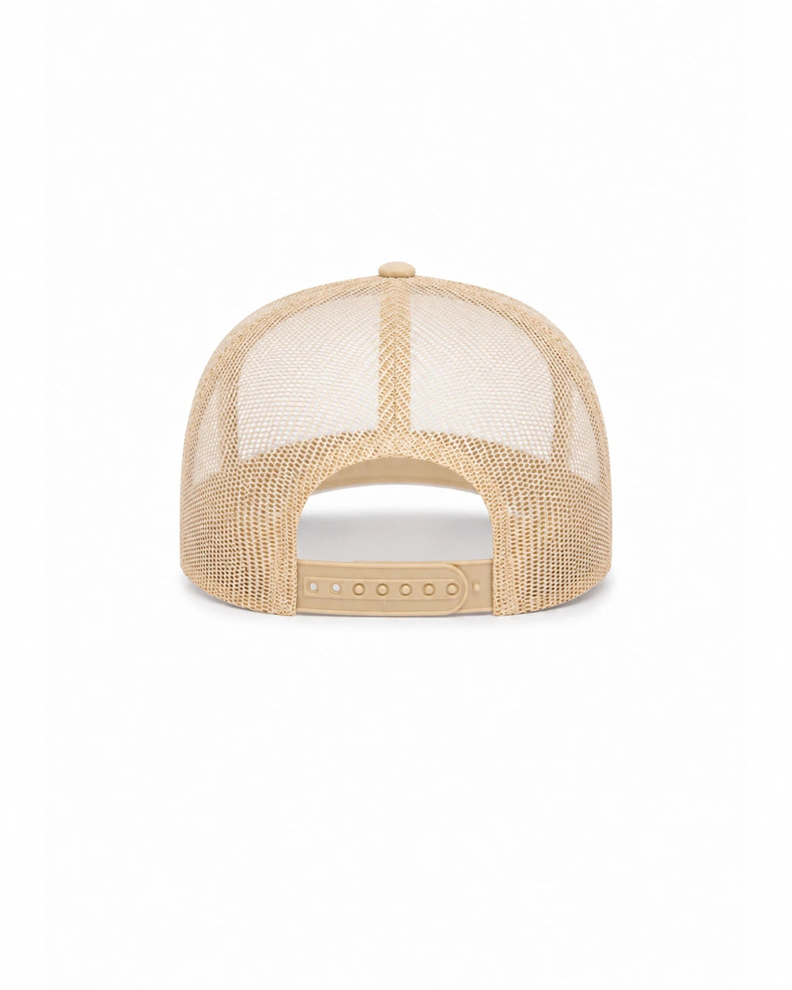CASQUETTE TRUCKER LOGO 3D - BEIGE/ BLANC