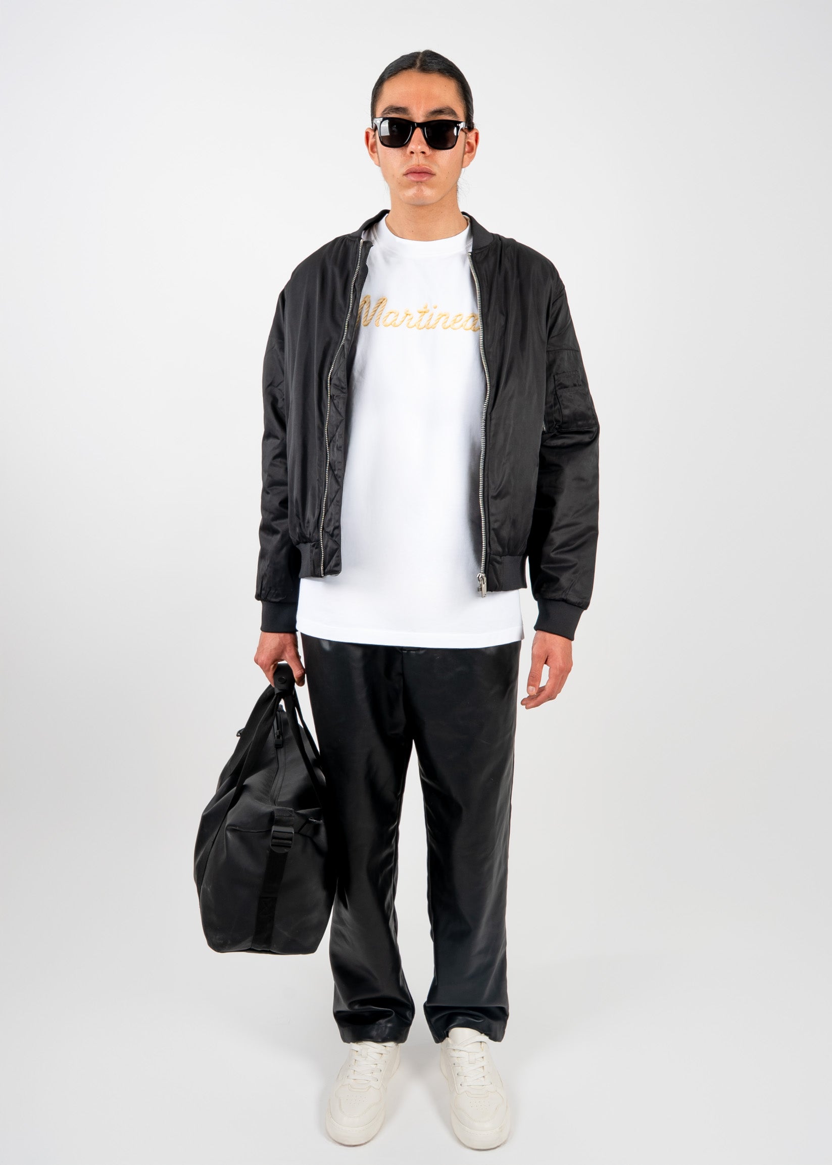 T-shirt Blanc Signature - 'Signature'