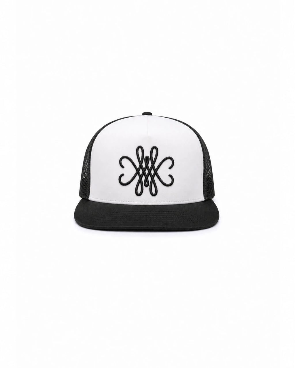 CASQUETTE TRUCKER LOGO 3D - NOIR/ BLANC