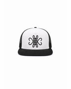 CASQUETTE TRUCKER LOGO 3D - NOIR/ BLANC