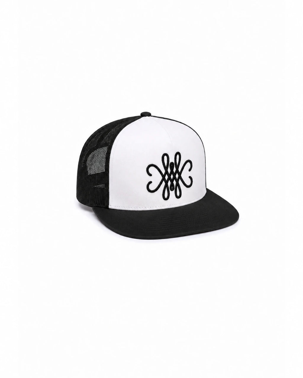 CASQUETTE TRUCKER LOGO 3D - NOIR/ BLANC