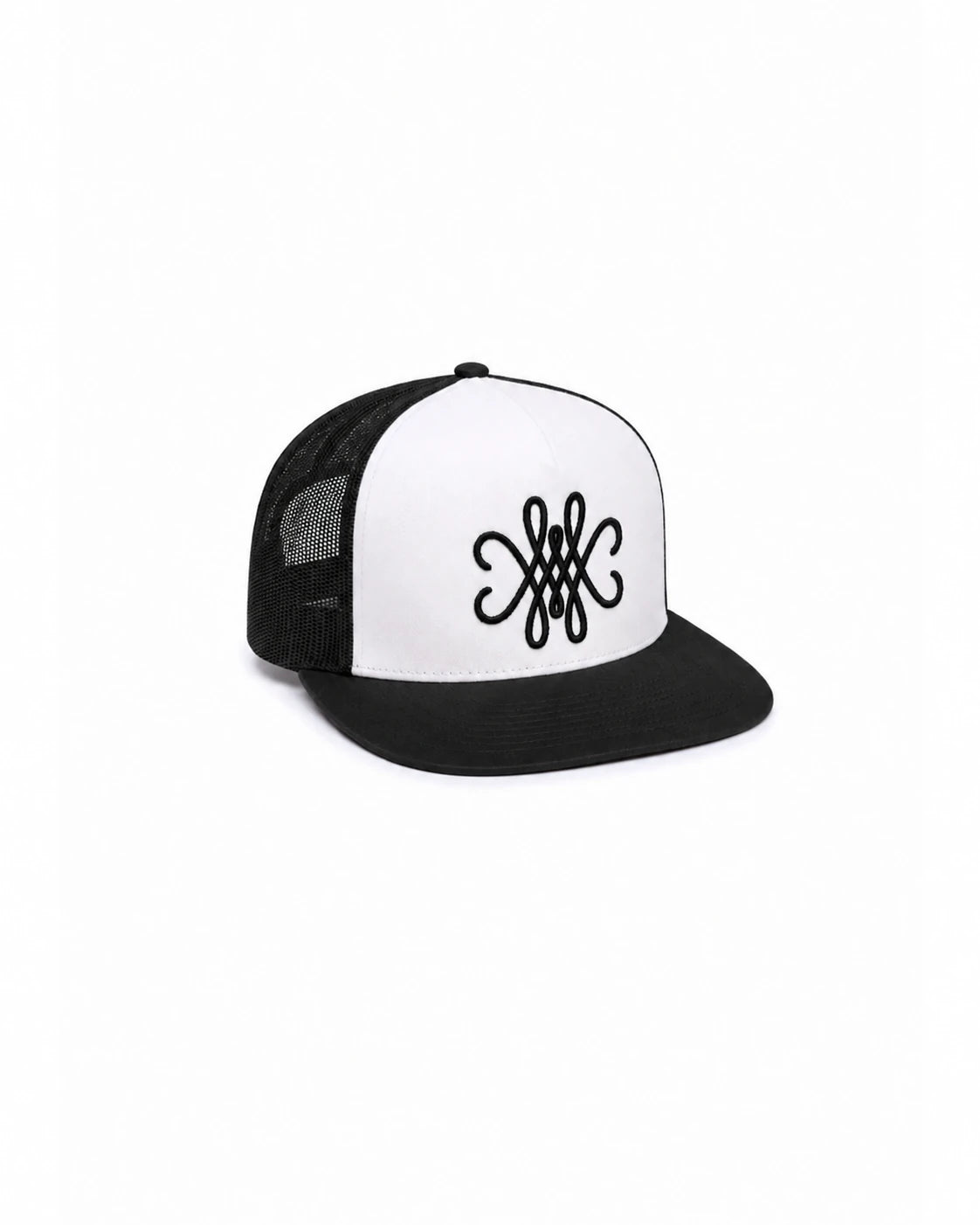 CASQUETTE TRUCKER LOGO 3D - NOIR/ BLANC
