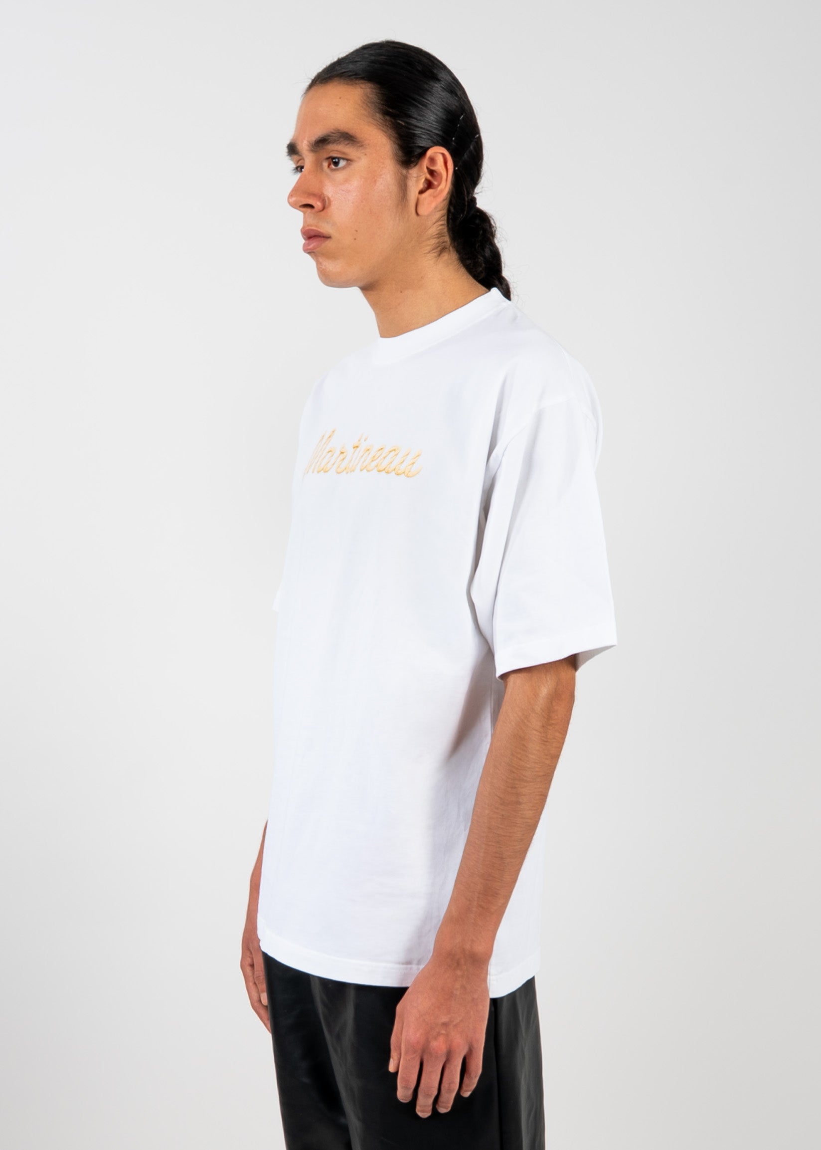 T-shirt Blanc Signature - 'Signature'