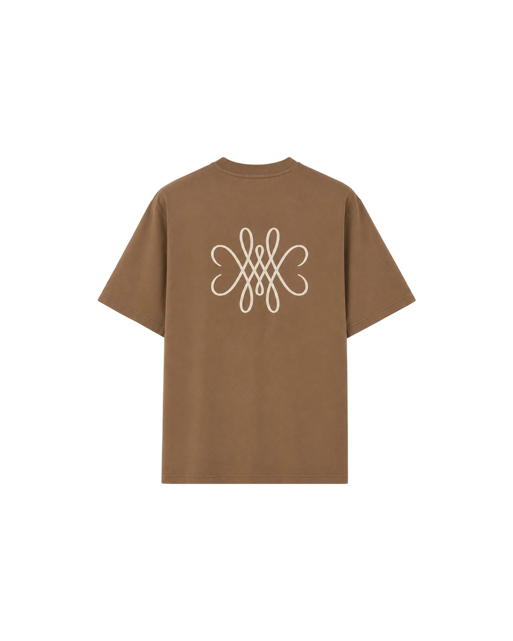 T-SHIRT OVERSIZE - MARRON