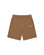 SHORT EN COTON ÉPAIS - MARRON