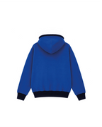 HOODIE CORDONS ÉPAIS - BLEU
