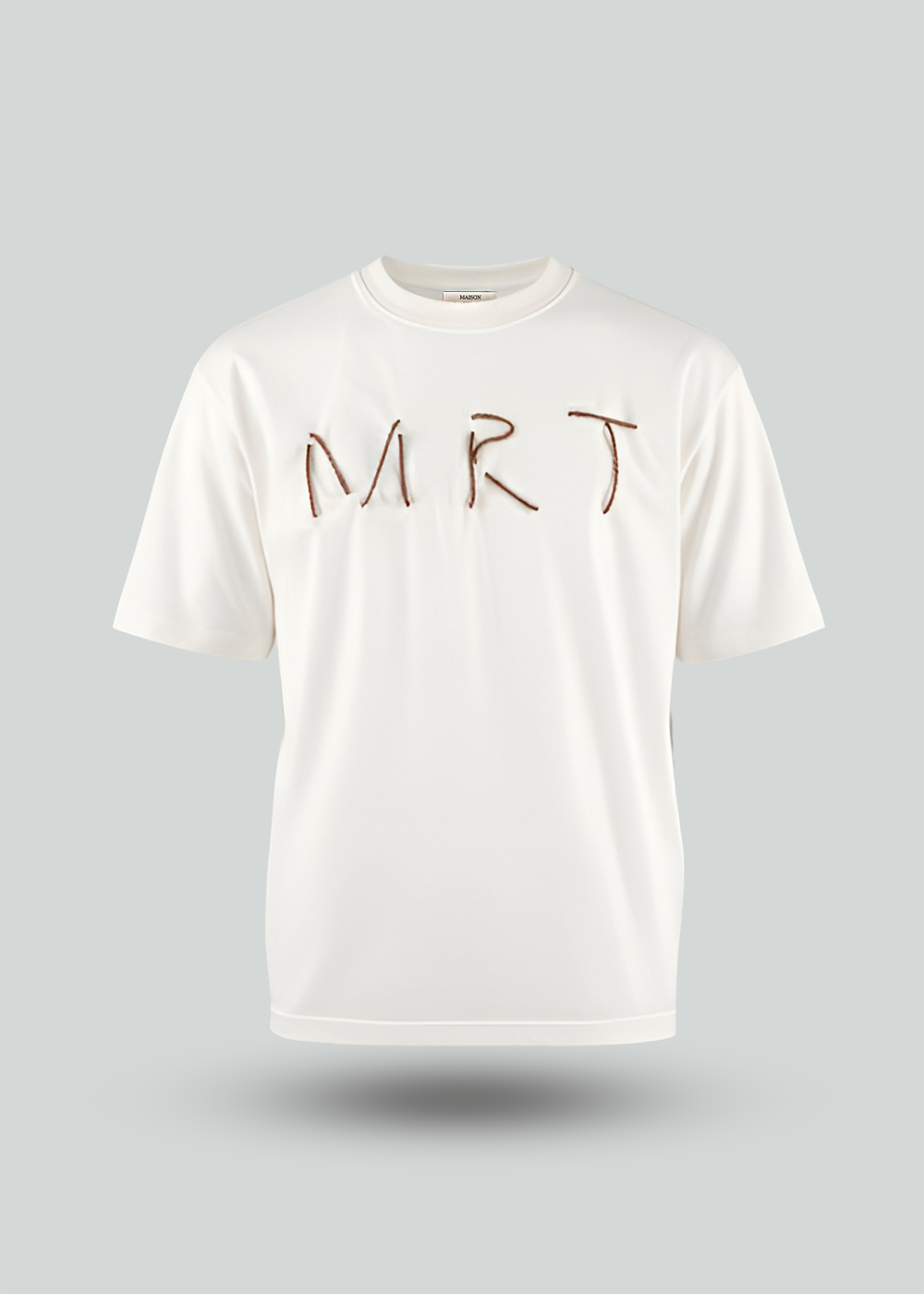 T-Shirt White "MRT"